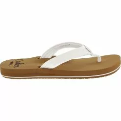 Reef Cushion Breeze Womens Flip Flop Sandals Cloud White
