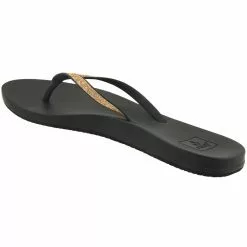 Reef Cushion Bounce Stargaz Flip Flops - Womens Gold -Rogan‘s Shoes shop RF A3FDN GLD3