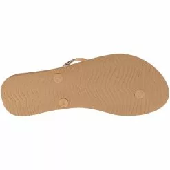 Reef Cushion Bounce Stargaz Flip Flops - Womens Tan -Rogan‘s Shoes shop RF A3FDN TAN4