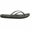 Reef Escape Lux Paint Flip Flops - Womens Black Paint