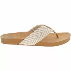 Reef Cushion Strand Flip Flops - Womens Tan