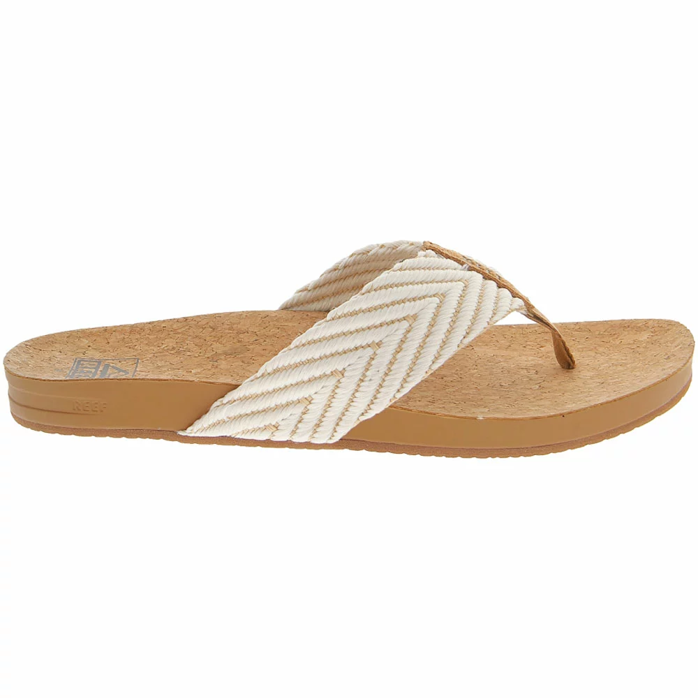 Reef Cushion Strand Flip Flops - Womens Tan 1 Reef Cushion Strand Flip Flops - Womens Tan