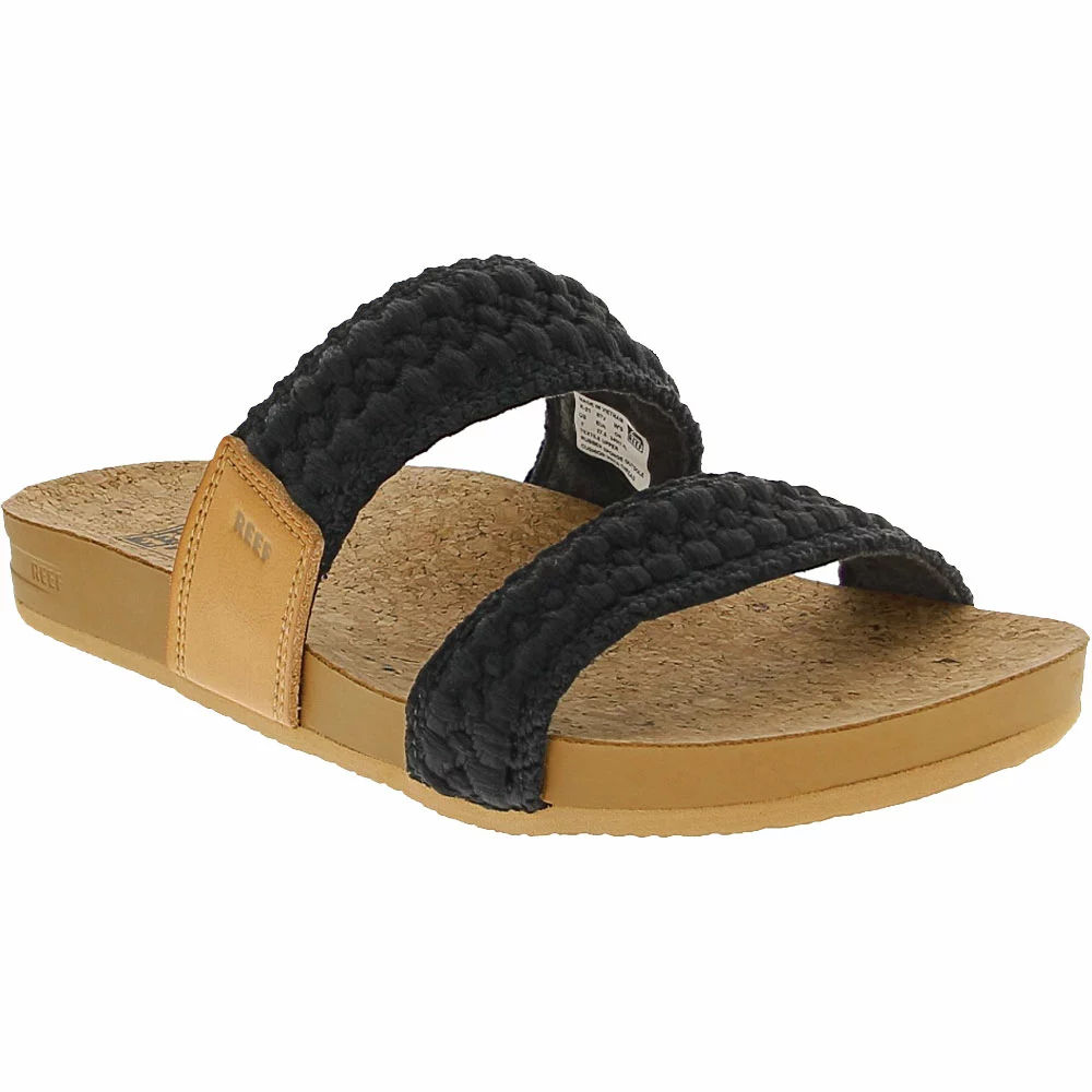 Reef Cushion Vista Thread Sandals - Womens Black 2 Reef Cushion Vista Thread Sandals - Womens Black - Image 2