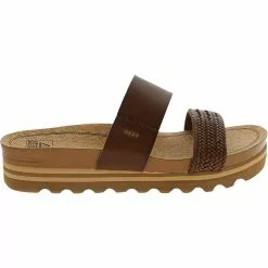 Reef Cushion Vista Hi Sandals - Womens Chocolate
