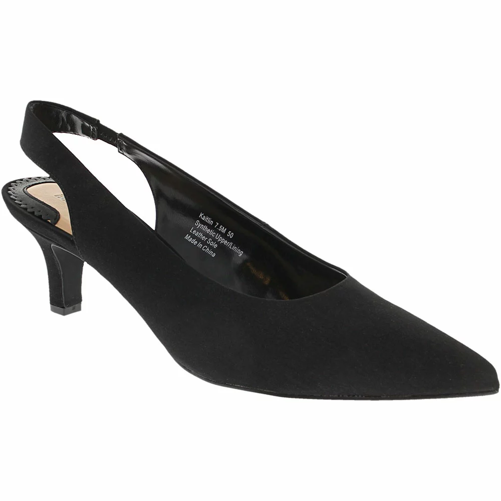 Ros Hommerson Kaitlin Dress Shoes - Womens Black Micro 2 Ros Hommerson Kaitlin Dress Shoes - Womens Black Micro - Image 2