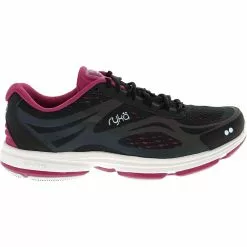 Ryka Devotion Plus 2 Walking Shoes - Womens Black Pink