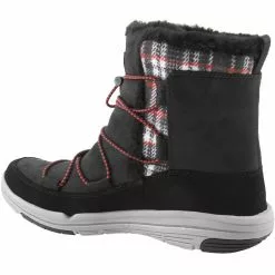 Ryka Aubonne Winter Boots - Womens Black Grey -Rogan‘s Shoes shop RK E3637 XGY3