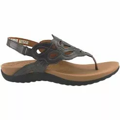 Rockport Ridge Sling Flip Flops - Womens Pewter