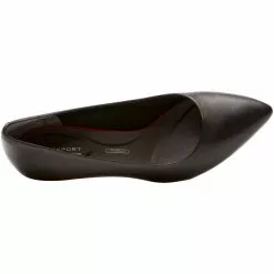 Rockport Total Motion Kalila Heel Womens Dress Shoes Black -Rogan‘s Shoes shop RP CI0019 BLK3