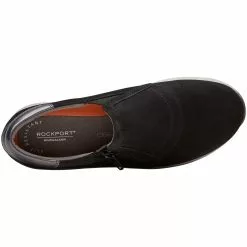 Rockport Ts Prowalker Zipper Walking Shoes - Womens Black -Rogan‘s Shoes shop RP CI0077 BLK3