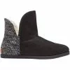 Rockport Veda Slipper Boot Slippers - Womens Black Grey