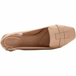 Rockport Tm Esma Woven Dress Shoes - Womens Neutral Beige -Rogan‘s Shoes shop RP CI3492 BGE3