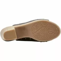 Rockport Vivianne Slide Sandals - Womens Black Studded -Rogan‘s Shoes shop RP CI5099 BLK4