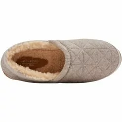 Rockport Veda Slipper Slippers - Womens Taupe Grey -Rogan‘s Shoes shop RP CI5891 TPE3