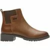 Rockport Ryleigh Wp Casual Boots - Womens Brown Leather