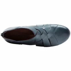 Rockport Ch Laurel Woven Slip On Casual Shoes - Womens Teal -Rogan‘s Shoes shop RP CI6228 TEL3