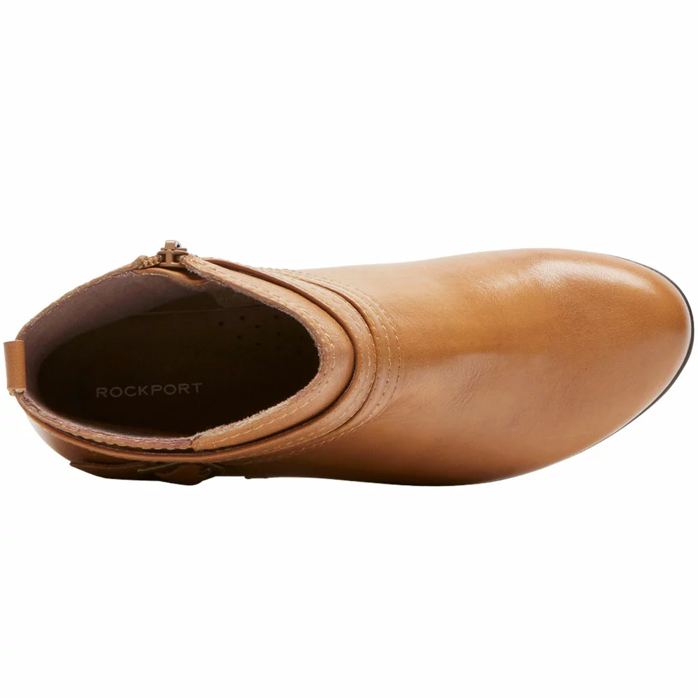 Rockport Carly Strap Boot Casual Boots - Womens Tan 3 Rockport Carly Strap Boot Casual Boots - Womens Tan - Image 3