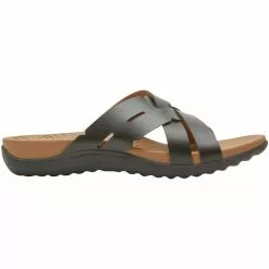 Rockport Ridge Woven Slide Sandals - Womens Black