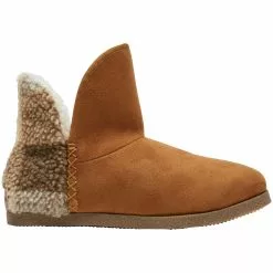 Rockport Slipper Boot Slippers - Womens Tan Plaid