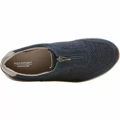 Rockport Trustride Prowalker Zip Sneaker Womens Walking Shoes Indigo -Rogan‘s Shoes shop RP CI8121 IND3