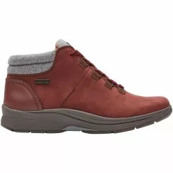 Rockport Cobb Hill Piper Hiker Womens Casual Boots Red