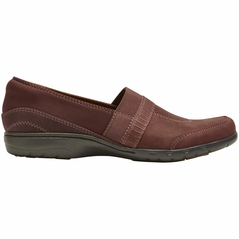 Rockport Cobb Hill Penfield Aline Slip On Womens Casual Shoes Redwood 1 Rockport Cobb Hill Penfield Aline Slip On Womens Casual Shoes Redwood
