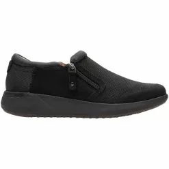 Rockport Cobb Hill Skylar Zip Slip On Womens Casual Shoes Black