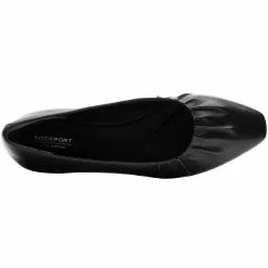 Rockport Total Motion Laylani Gathered Womens Casual Shoes Black 6 Rockport Total Motion Laylani Gathered Womens Casual Shoes Black -Rogan‘s Shoes shop RP CI9381 BLK3