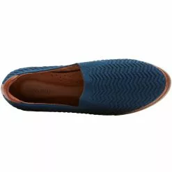 Rockport Cobb Hill Camryn Slip On Womens Casual Shoes Stone Blue -Rogan‘s Shoes shop RP CI9473 BLU3