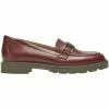 Rockport Kacey Chain Slip On Casual Shoes - Womens Tawny Port Leather