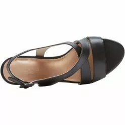 Rockport Tabitha Sling Dress Shoes - Womens Black -Rogan‘s Shoes shop RP CI9633 BLK3