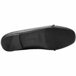 Rockport Zoie Chain Ballet Flat Slip On Casual Shoes - Womens Black 7 Rockport Zoie Chain Ballet Flat Slip On Casual Shoes - Womens Black -Rogan‘s Shoes shop RP CI9678 BLK4