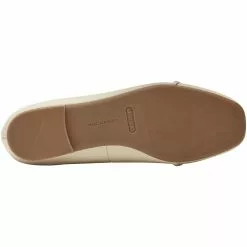 Rockport Zoie Chain Ballet Flat Slip On Casual Shoes - Womens Vanilla -Rogan‘s Shoes shop RP CI9678 VAN4