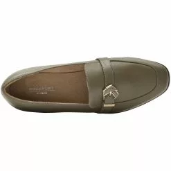 Rockport Susana Knot Loafer Slip On Casual Shoes - Womens Forest -Rogan‘s Shoes shop RP CI9720 GRN3