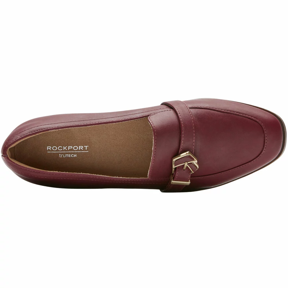 Rockport Susana Knot Loafer Slip On Casual Shoes - Womens Tawny Port 3 Rockport Susana Knot Loafer Slip On Casual Shoes - Womens Tawny Port - Image 3