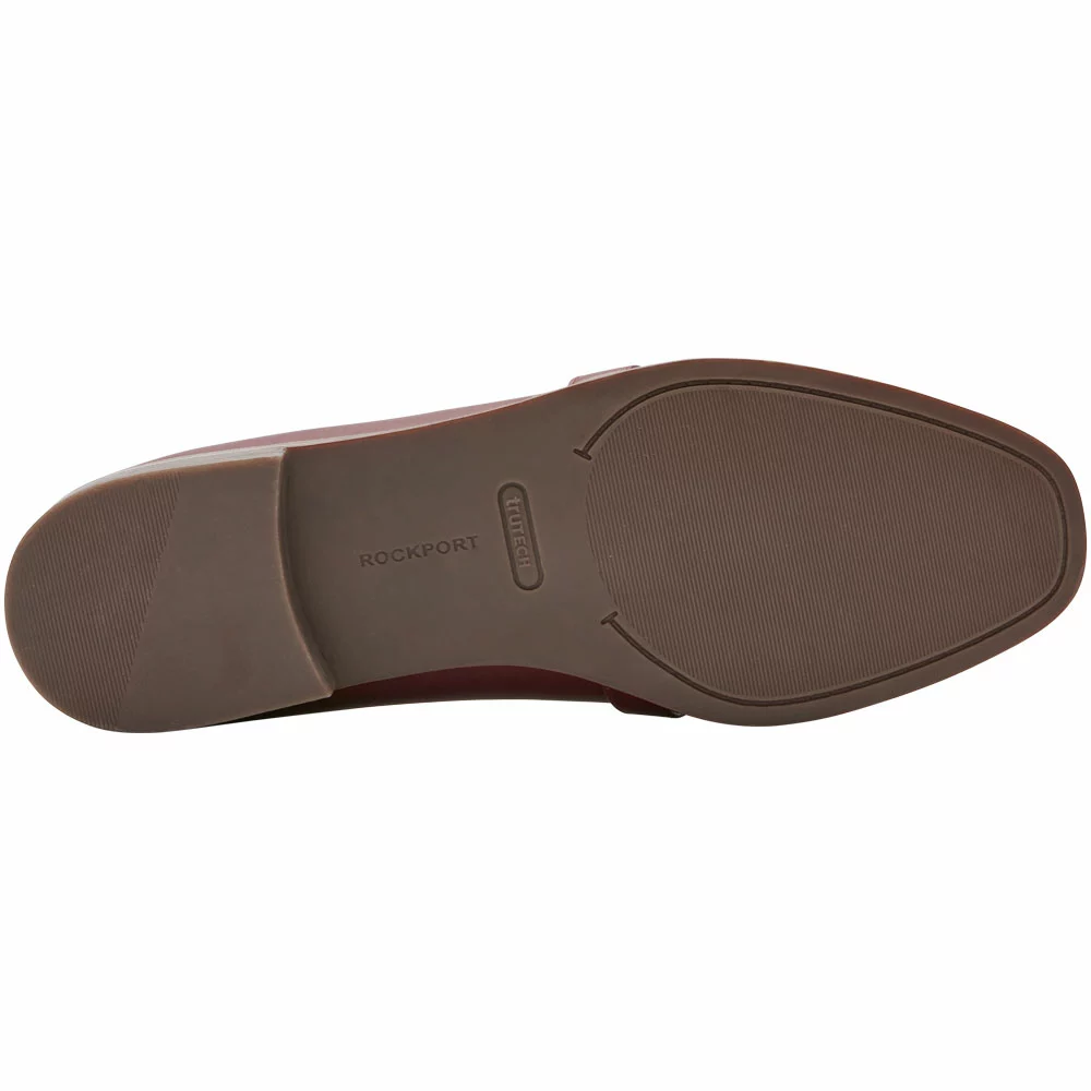 Rockport Susana Knot Loafer Slip On Casual Shoes - Womens Tawny Port 4 Rockport Susana Knot Loafer Slip On Casual Shoes - Womens Tawny Port - Image 4