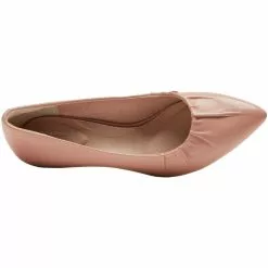 Rockport Kalila Gather Heel Dress Shoes - Womens Tuscany Pink -Rogan‘s Shoes shop RP CJ0004 TUS3 1
