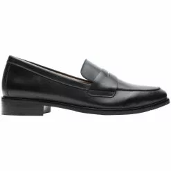 Rockport Sena Penny Loafer Womens Casual Dress Shoes Black