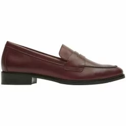 Rockport Sena Penny Loafer Womens Casual Dress Shoes Brown