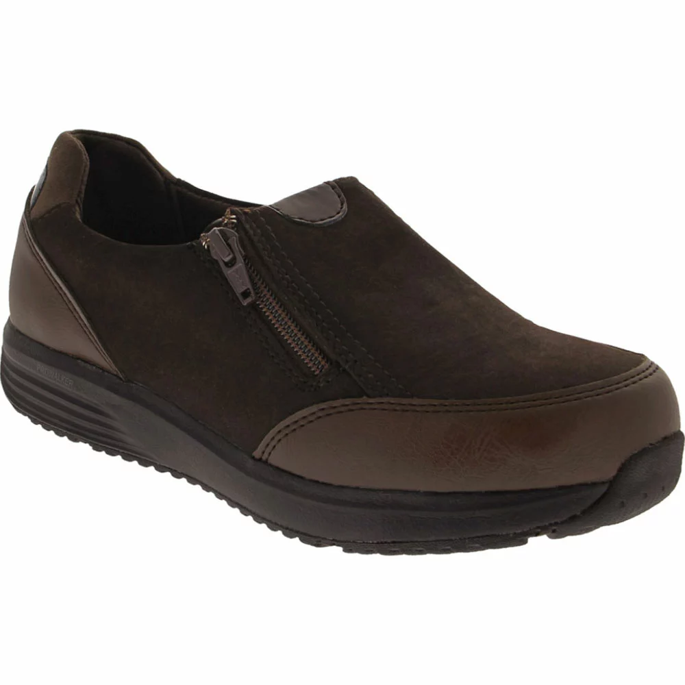 Rockport Works Boots Rockport Works Rk500 Trustride Safety Toe Work Shoes - Womens Brown 2 Rockport Works Boots Rockport Works Rk500 Trustride Safety Toe Work Shoes - Womens Brown - Image 2