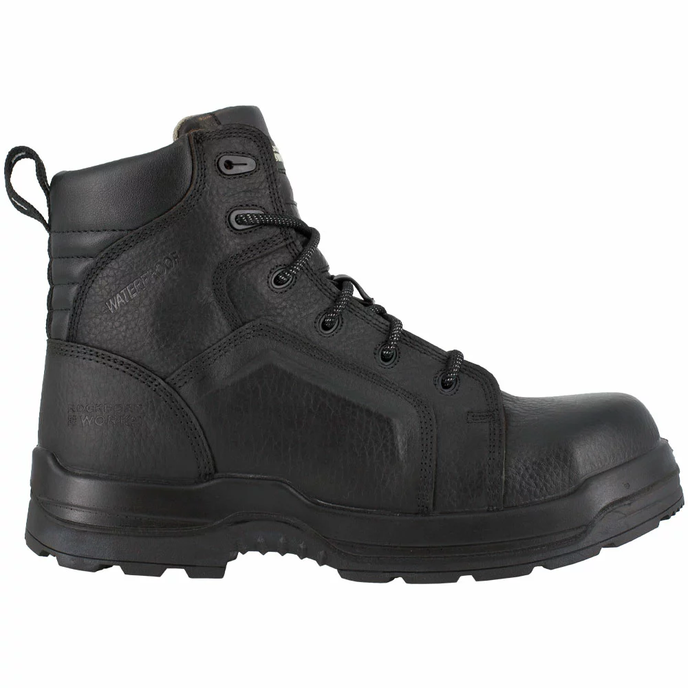 Rockport Works Boots Rockport Works More Energy Composite Toe Work Boots - Womens Black 1 Rockport Works Boots Rockport Works More Energy Composite Toe Work Boots - Womens Black