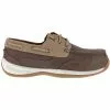 Rockport Works Boots Rockport Works Rk641 St Boat Shoe Safety Toe Work Shoes - Womens Brown