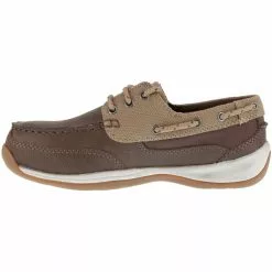 Rockport Works Boots Rockport Works Rk641 St Boat Shoe Safety Toe Work Shoes - Womens Brown 6 Rockport Works Boots Rockport Works Rk641 St Boat Shoe Safety Toe Work Shoes - Womens Brown -Rogan‘s Shoes shop RP RK641 BRN3