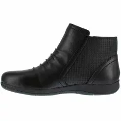 Rockport Works Boots Rockport Works Rk762 Safety Toe Work Boots - Womens Black -Rogan‘s Shoes shop RP RK762 BLK3