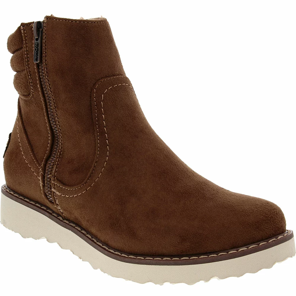 Roxy Jovie Fur Casual Boots - Womens Tan 2 Roxy Jovie Fur Casual Boots - Womens Tan - Image 2