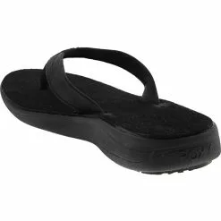 Roxy Lizzie Sandals - Womens Black -Rogan‘s Shoes shop RX LIZZIE BLK3