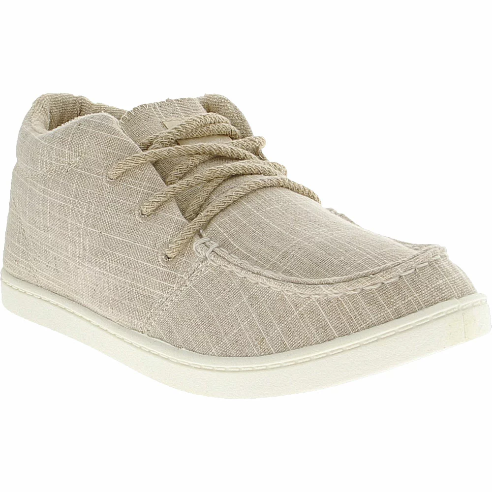 Roxy Minnow Mid Lifestyle Shoes - Womens Tan 2 Roxy Minnow Mid Lifestyle Shoes - Womens Tan - Image 2