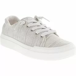 Roxy Roxy Rae Lifestyle Shoes - Womens Grey 5 Roxy Roxy Rae Lifestyle Shoes - Womens Grey -Rogan‘s Shoes shop RX ROXYRAE GRY1