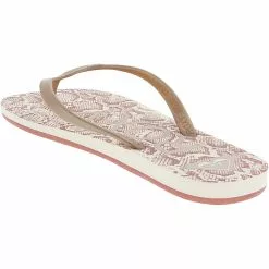 Roxy Tahiti 7 Flip Flops - Womens Rose -Rogan‘s Shoes shop RX TAHITI7 ROS3