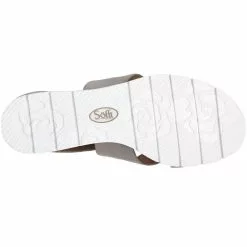 Sofft Mirabelle Slide Sandals - Womens Anthracite Metallic 7 Sofft Mirabelle Slide Sandals - Womens Anthracite Metallic -Rogan‘s Shoes shop S2 1288701 MET4